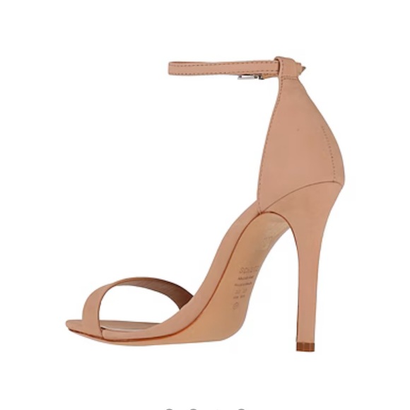 Schutz Sandals Nude-Heeled Soft Leather - Picture 6 of 11